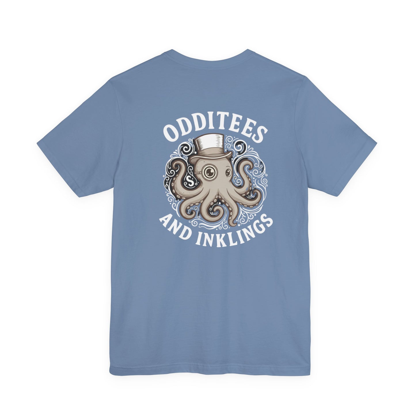 Octopus Graphic Tee — "Odditees and Inklings" Vintage Nautical T-Shirt