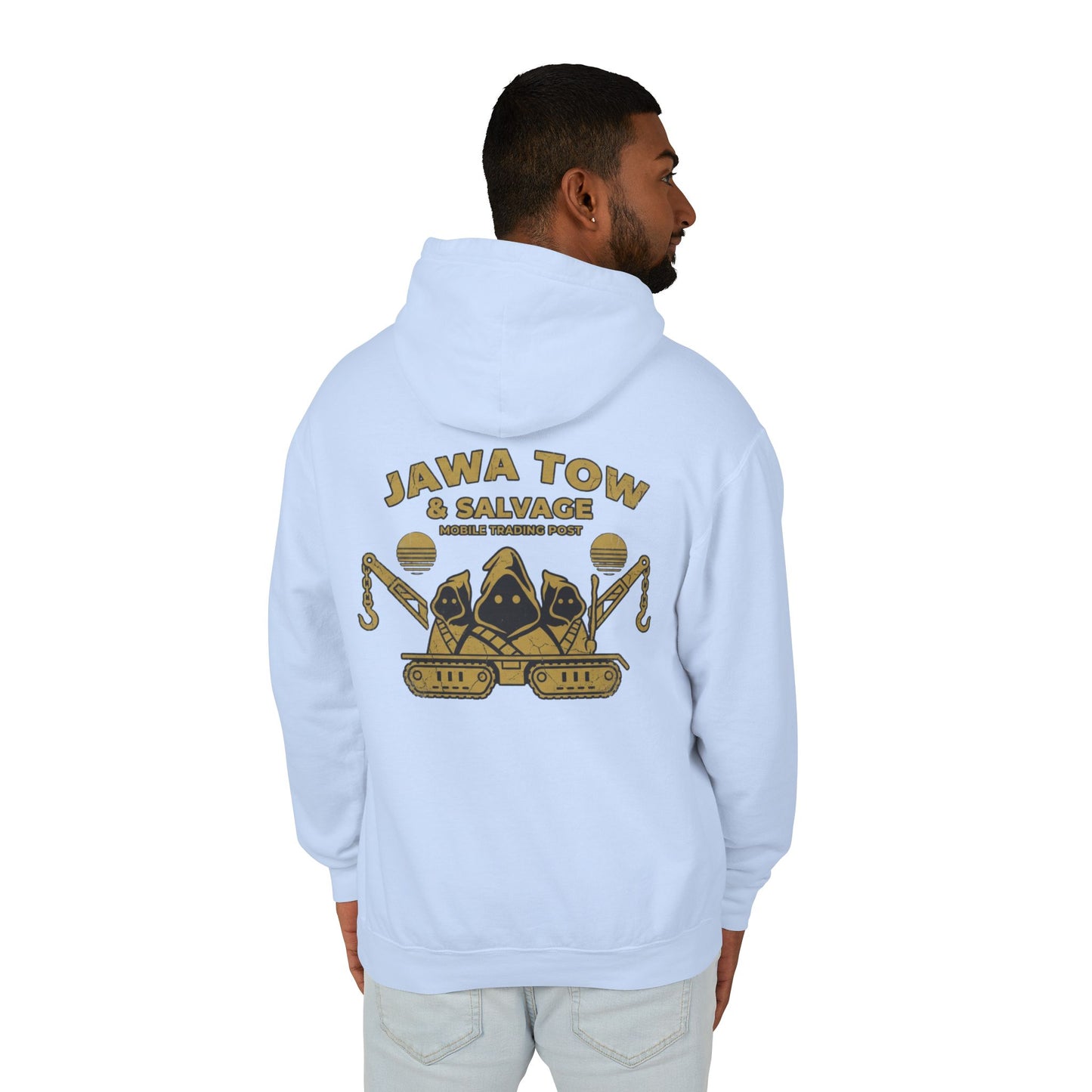 Jawa Tow & Salvage Hoodie - Star Wars Inspired "Mobile Trading Post" Pullover
