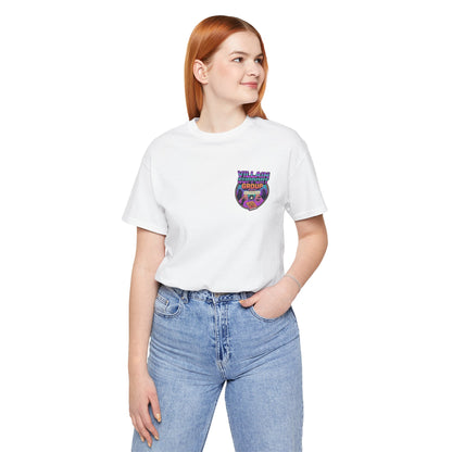 Villain Support Group Tee — Funny Supervillain Graphic T-Shirt