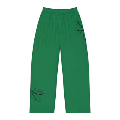 Dragonfly Women's Loungewear Pajama Bottoms - Shamrock Green