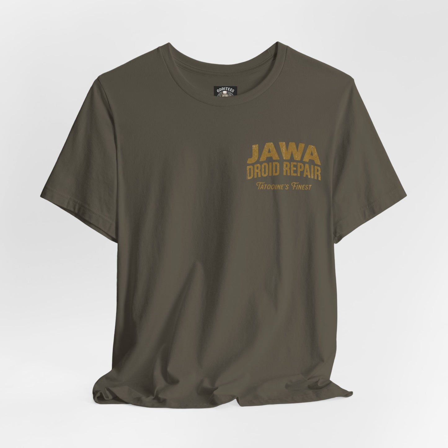 Jawa Droid Repair T‑Shirt — Tatooine’s Finest Vintage Sci‑Fi Star Wars Inspired Tee