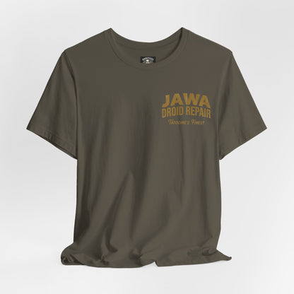 Jawa Droid Repair T‑Shirt — Tatooine’s Finest Vintage Sci‑Fi Star Wars Inspired Tee