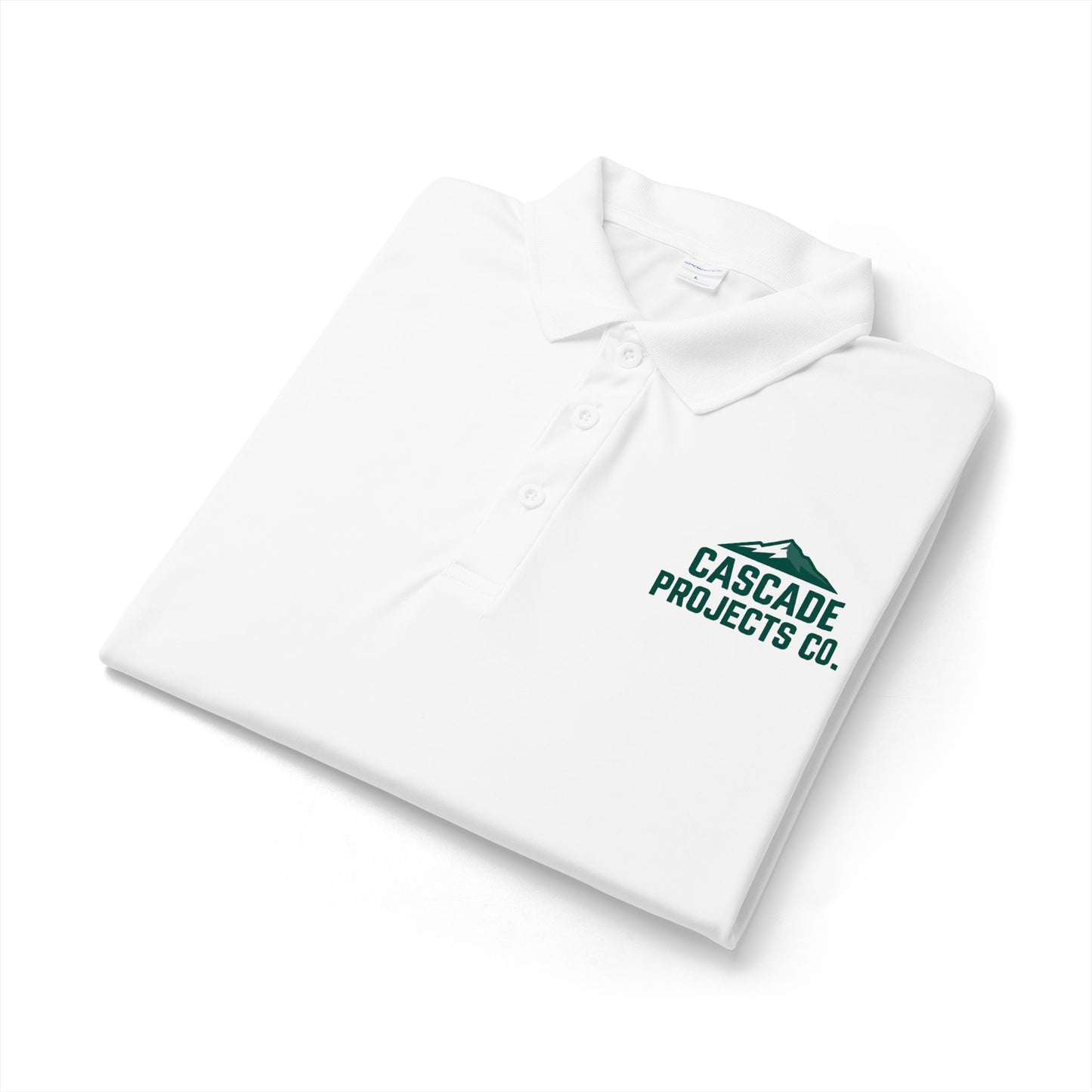 Cascade Projects Co. Embroidered Polo