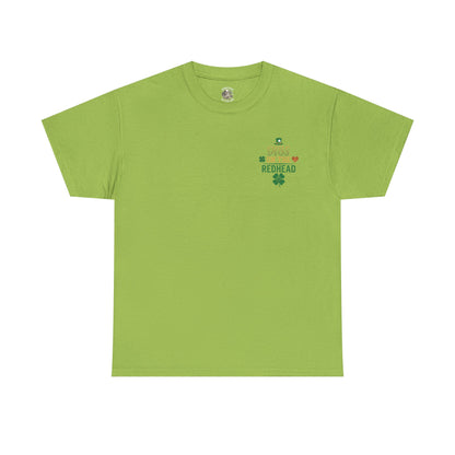 Dibs on the Redhead T‑Shirt — St. Patrick’s Day Shamrock OddInk Seasonal Designs Tee