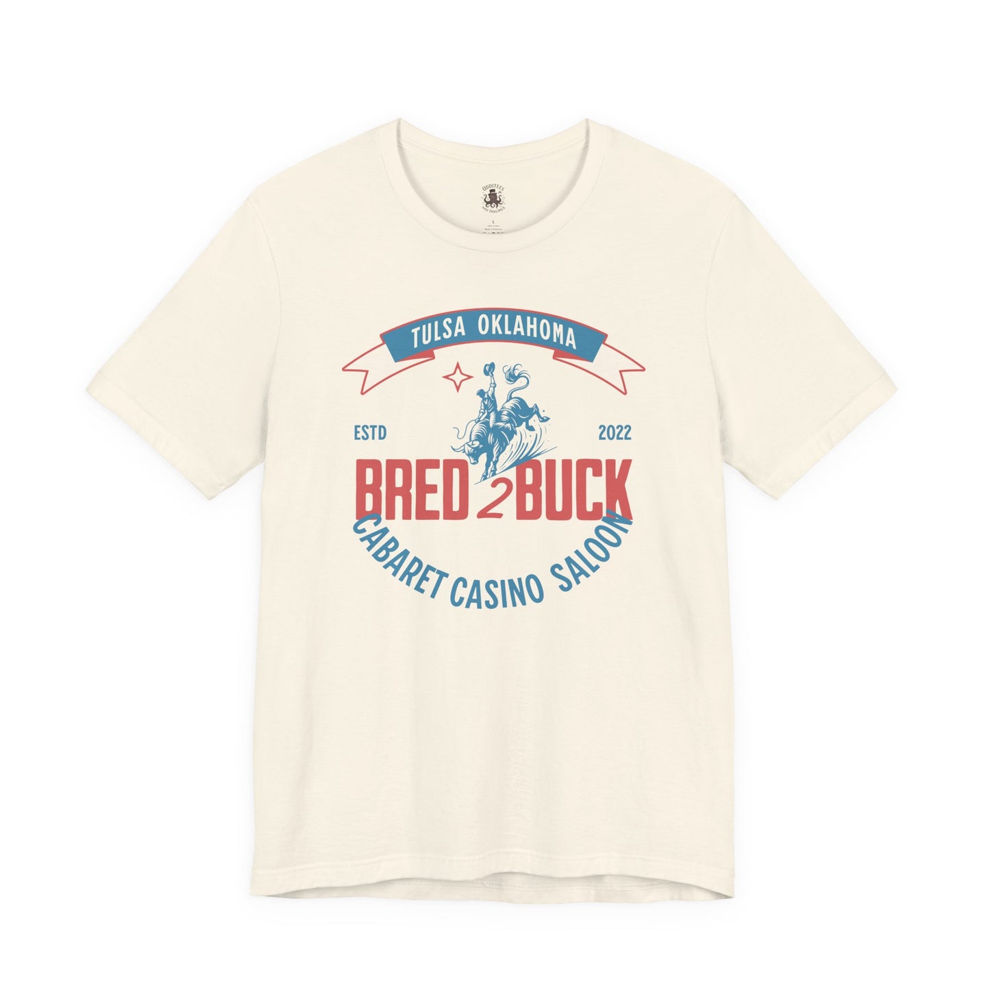 BRED 2 BUCK – Tulsa King Inspired Bull Riding Shirt | Western Cabaret Casino Saloon Tee