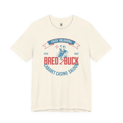BRED 2 BUCK – Tulsa King Inspired Bull Riding Shirt | Western Cabaret Casino Saloon Tee