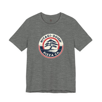 Miyagi-Dough Pizza Co. Tee — Vintage Bonsai Pizza Logo