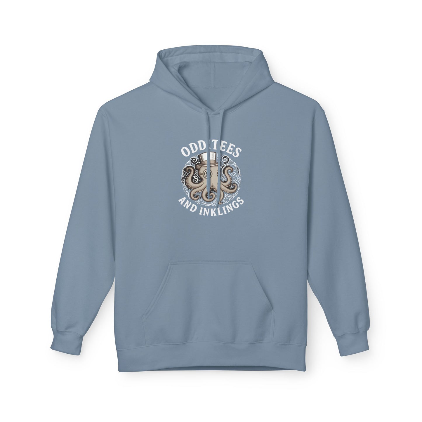 Octopus Logo Hoodie — "Odd Tees and Inklings" Graphic Pullover