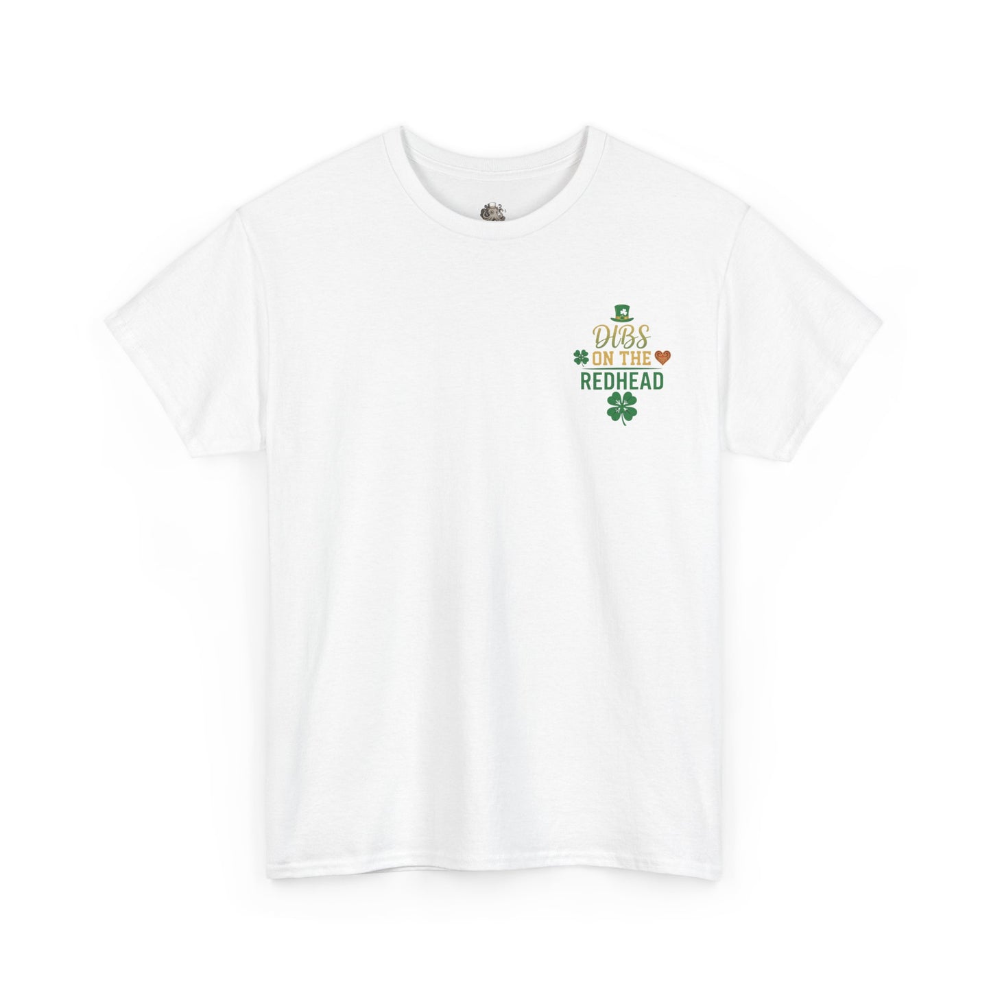 Dibs on the Redhead T‑Shirt — St. Patrick’s Day Shamrock OddInk Seasonal Designs Tee