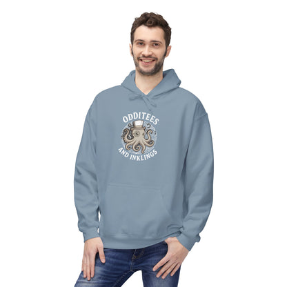 Octopus Logo Hoodie — "Odd Tees and Inklings" Graphic Pullover