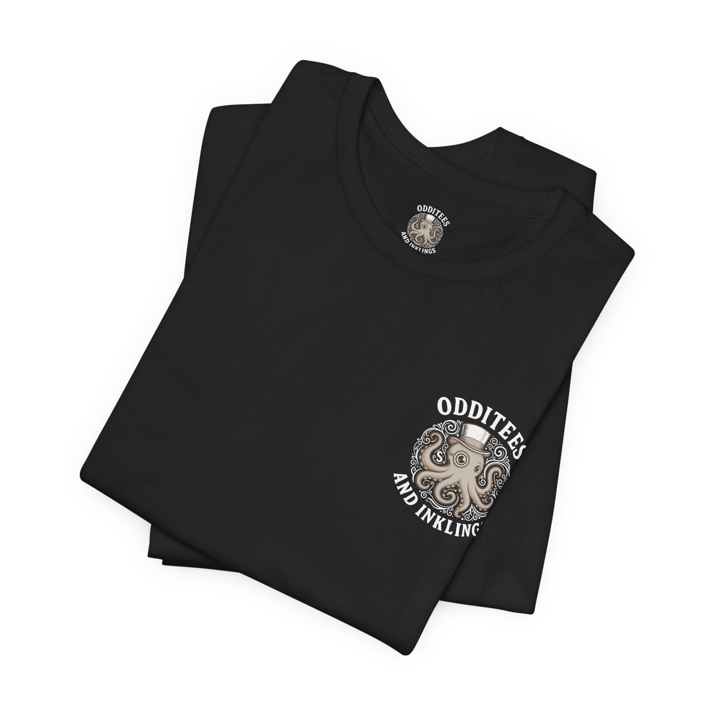 Octopus Graphic Tee — "Odditees and Inklings" Vintage Nautical T-Shirt