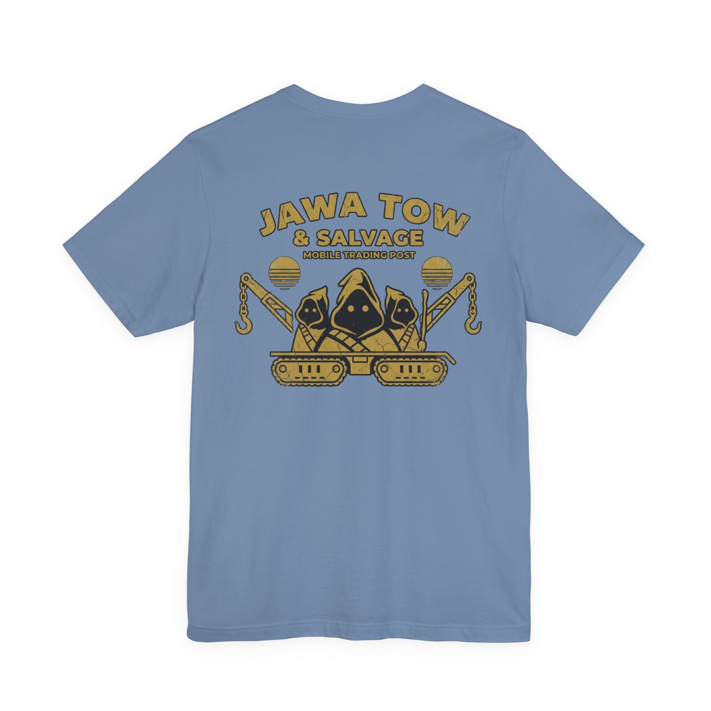 Jawa Tow & Salvage Tee — SW Biz Jawa Garage Vintage T-Shirt